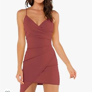 V Neck Bodycon Cami Dress
